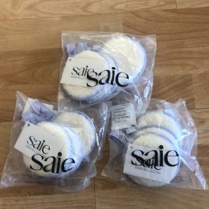 3 packs of 3 (9) saie hello reusable makeup pads